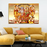 Divine Shri Ram Darbar Religious Wall Art & Paintings